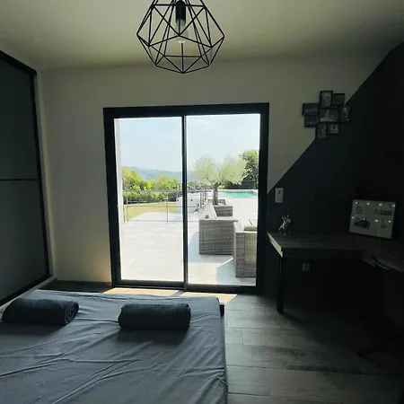 Villa, Piscine Chauffée,10 Pers Lavilledieu (Ardeche)